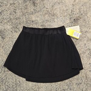 All in Motion Black Pleated Skirt